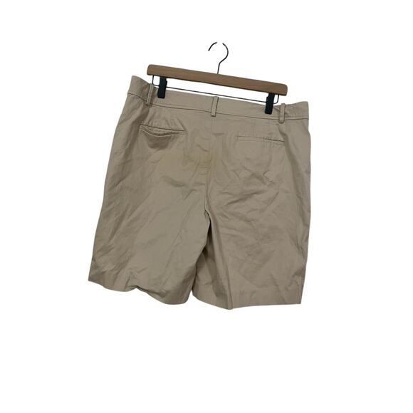Talbots Womens The Perfect Short Khaki Chino Shorts Size 14 - Picture 4 of 6